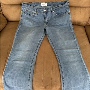 Levi's Denizen Womens Jeans Mid Rise Bootcut Size 18 Medium Wash Pants 33x29.5
